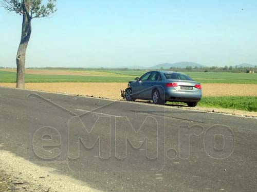 Foto: Accident DN 1C Apa (c) eMaramures.ro